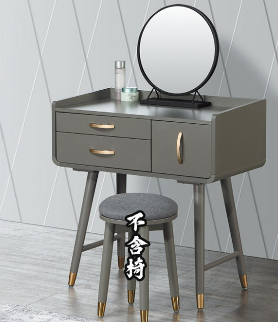 D233-10 JP-ZT6071-06 淺灰色 2尺化妝台 不含椅