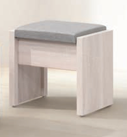 D234-3 鋼刷白化粧椅