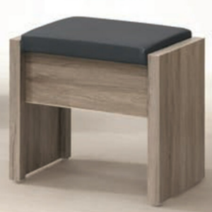 D234-4 古橡色化粧椅