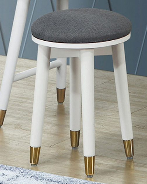 D233-11 HC-ZT404 米白色化粧椅