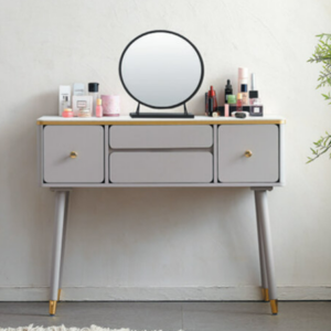 D233-16 灰熊100公分香檳色鏡台