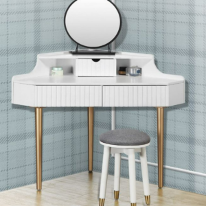 D233-20 JP-ZT3316-W 白色轉角鏡台 不含椅