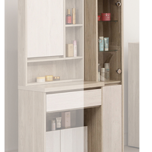 D240-2 瑪德琳1尺鏡台側櫃