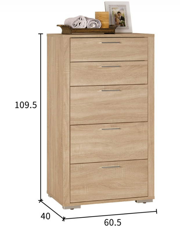 A1249-4 格瑞斯2尺五斗櫃