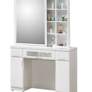 D242-2 美克麗純白3.3尺鏡台 不含椅