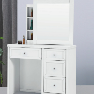 D243-1 艾蜜莉白色化妝台 不含椅