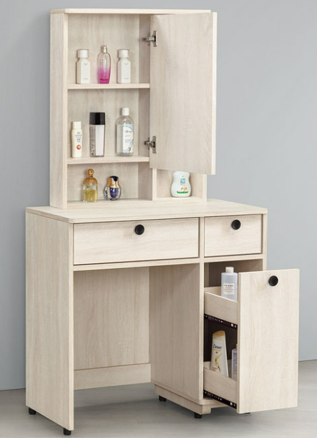 D244-5 伊凡3尺化妝台 含椅