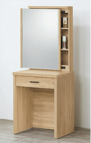 D247-1 原切2尺鏡台 不含椅