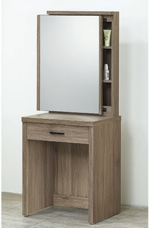 D247-4 古橡2尺鏡台 不含椅