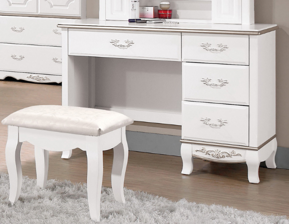 A1257-4諾維雅3.5尺化粧台下座  含椅