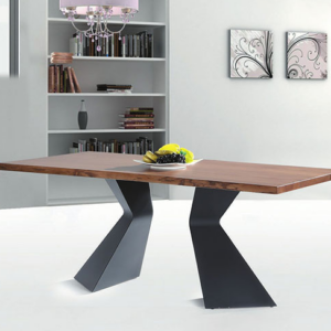 C431-5 T09自然邊6尺餐桌 胡