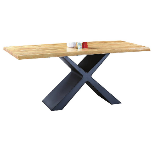 C431-12 BH-137 自然邊原木餐桌 6尺