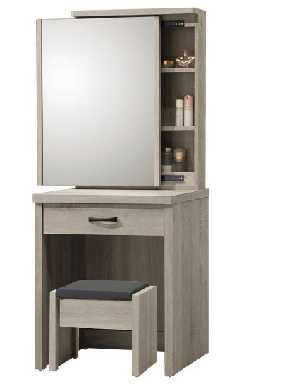 D248-3 薰衣草2尺鏡台 不含椅