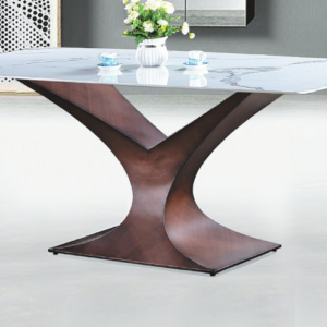 C434-10 E328 雪山岩6尺餐桌