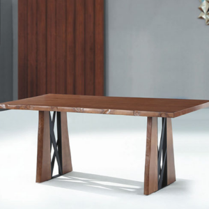 C430-6卡蘭達自然邊餐桌 胡桃  6尺