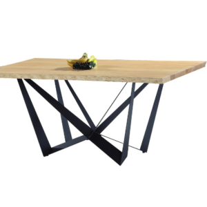 C432-1 A-019 自然邊本色6尺餐桌