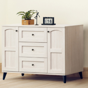 D256-3 艾瑪莎北歐風兩門三抽六斗櫃