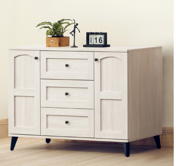 D256-3 艾瑪莎北歐風兩門三抽六斗櫃