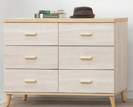 D258-8  漢娜六斗櫃