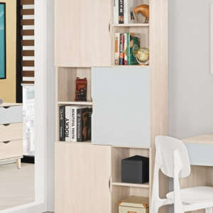 A1627-3 納特2.7尺書櫥   附活動隔板3大3小片