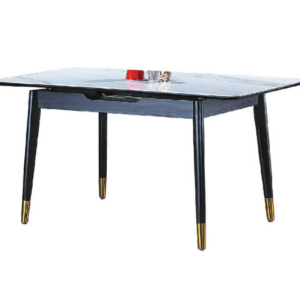 C429-4北歐120公分伸縮餐桌 含岩板