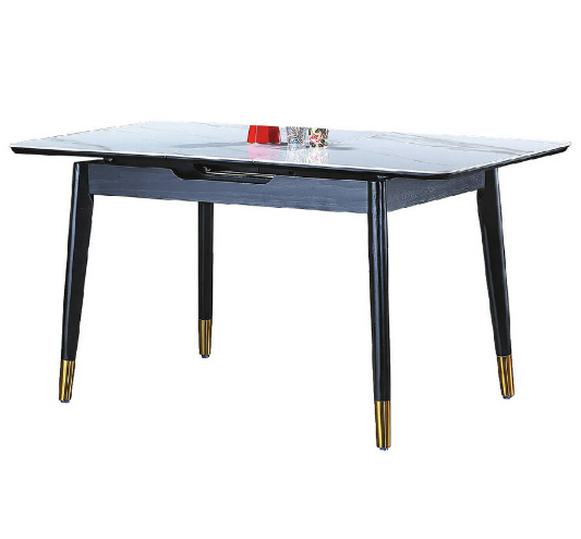 C429-4北歐120公分伸縮餐桌 含岩板