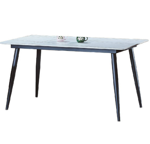 C450-6 網紅雪山岩餐桌 一桌四椅 恕不拆賣 椅子可隨意挑色