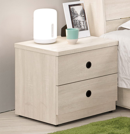 A1283-3 羅傑1.6尺二抽床頭櫃