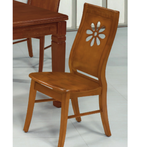 C487-24 太陽花柚木餐椅