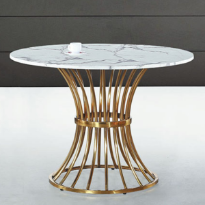 C459-2 21-01 夏洛特80圓石面休閒几 雪山岩板