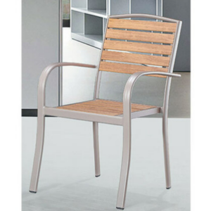 C490-2 柚木五條背休閒椅