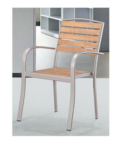 C490-2 柚木五條背休閒椅