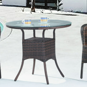 C463-1 829休閒桌 含玻璃