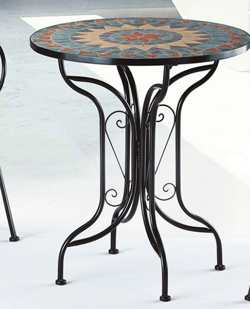 C463-6  K005 黑色休閒桌