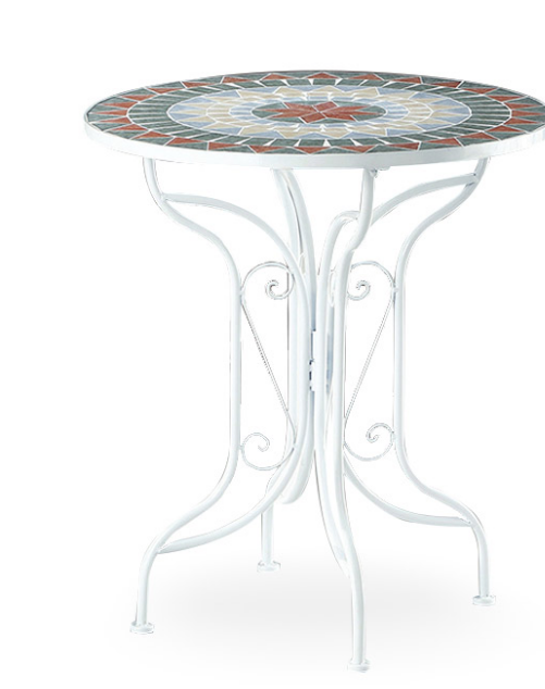 C463-7 K005 白色休閒桌