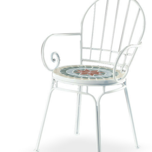 C490-8 K005 白色休閒椅 單只