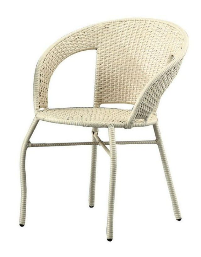 C490-14 SK606休閒椅 米白 單只