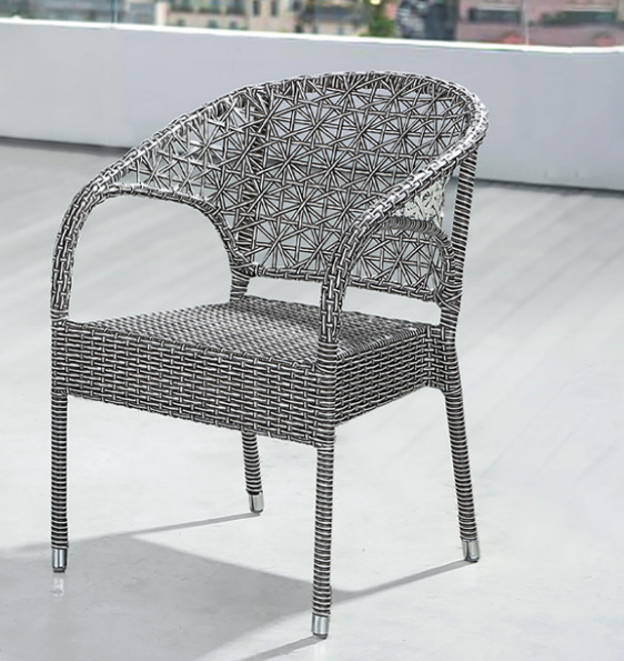 C490-9 517 灰藤休閒椅 單只