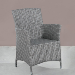 C490-13 503灰藤休閒椅 單只