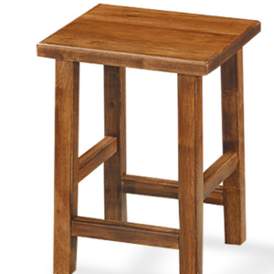 C491-25印象A7柚木四方凳子