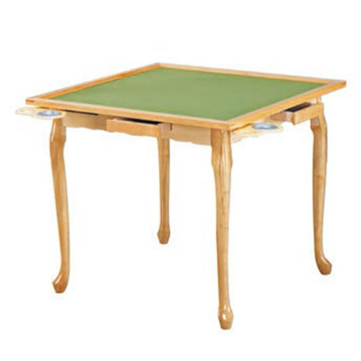 C466-9 虎腳大麻將桌 木頭