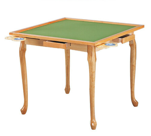 C466-14 高級折腳麻將桌 本色