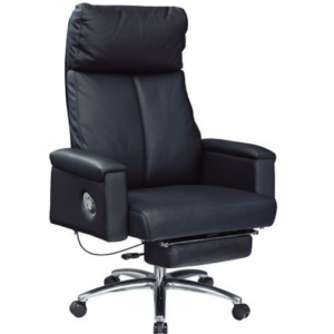 C469-6 黃牛皮辦公椅 A090 160度傾仰 有擱腳