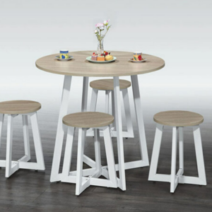 C468-11 冬瓜小圓桌 高空格37.5公分