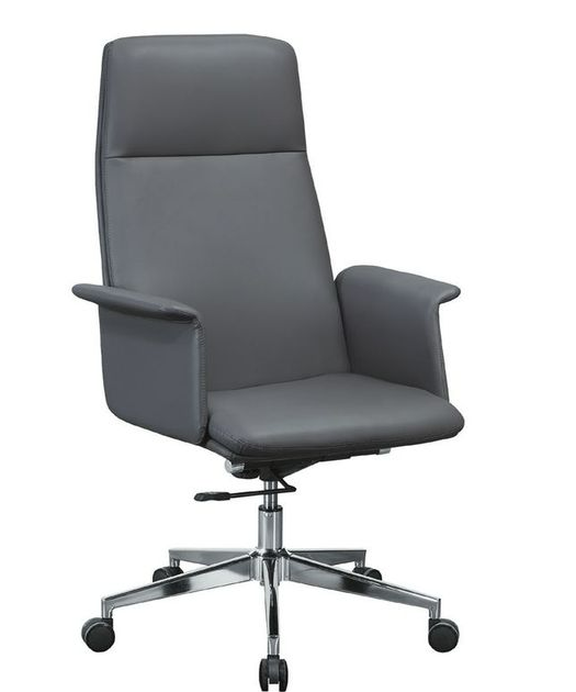 C470-1 J221辦公椅 灰皮