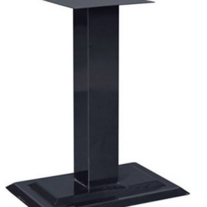 C468-17 單管桌腳 底長方盤