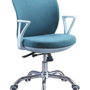 C472-5白穀綠布辦公椅