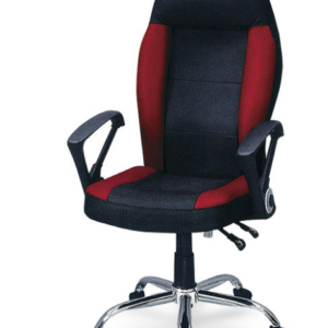 C472-13 2317 汽車座辦公椅 黑紅