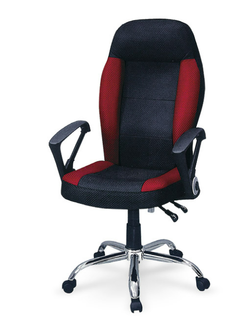 C472-13 2317 汽車座辦公椅 黑紅