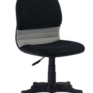 C473-15 無手網布辦公椅 黑灰